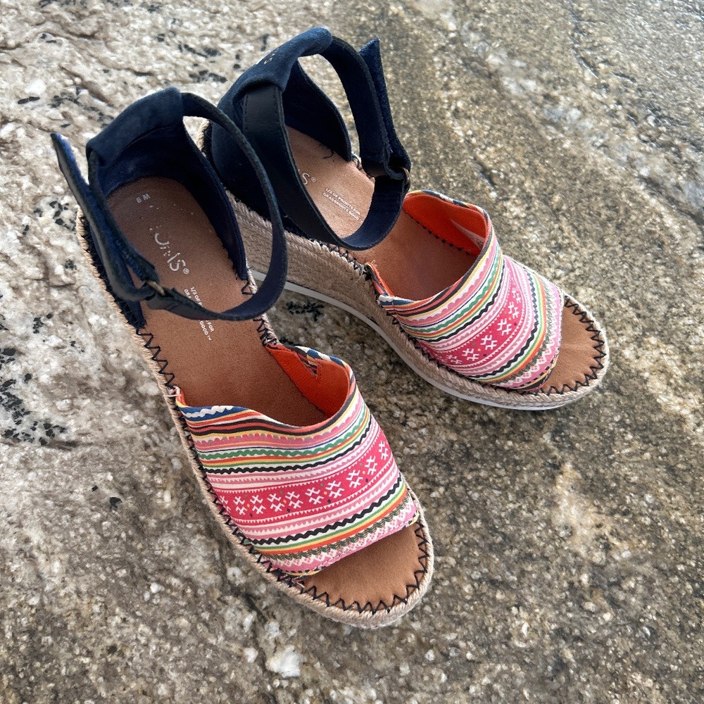 Toms wedge sandal